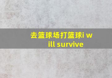 去篮球场打篮球i will survive